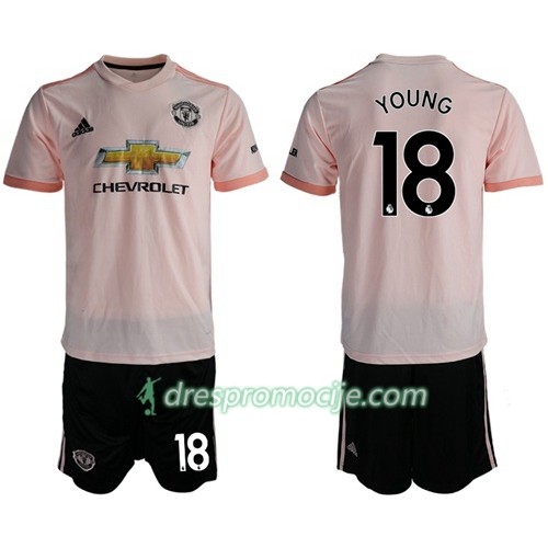 Manchester United Dres Young 18 Dječji Gostujući 2018/19 Kratkih Rukava Manchester United Dres Young 18 Dječji Gostujući 2018/19 Kratkih Rukava